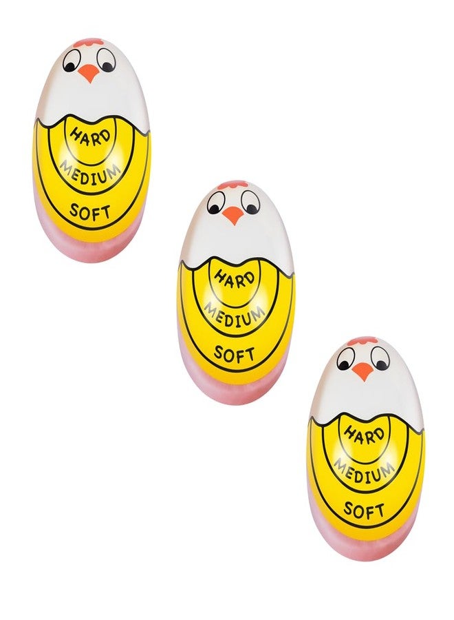 MarsHopper Egg Boiling Timer 3-Pack - Color-Changing in-Water Indicator for Soft, Medium & Hard Eggs - Image 1
